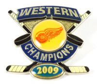 Detroit Red Wings 2009 Western Conference Champs Pin