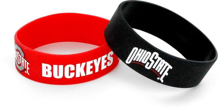 Ohio State Wide Wristbands (2 Pack)