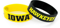 Iowa Wide Wristbands (2 Pack)