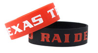 Texas Tech Wide Wristbands (2 Pack)