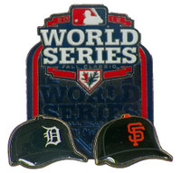 Tigers vs Giants 2012 World Series Head to Head Pin #2