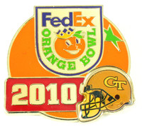 Georgia Tech 2010 Orange Bowl Pin