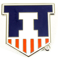 Illinois Secondary Logo Pin