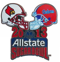 2013 Allstate Sugar Bowl Louisville vs. Florida Pin