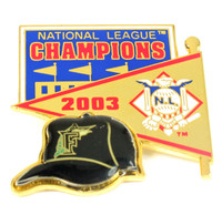 Florida Marlins 2003 National League Champs Pin