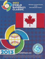 Canada 2013 World Baseball Classic 2 Patch Set