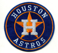 Houston Astros Logo Patch - Blue