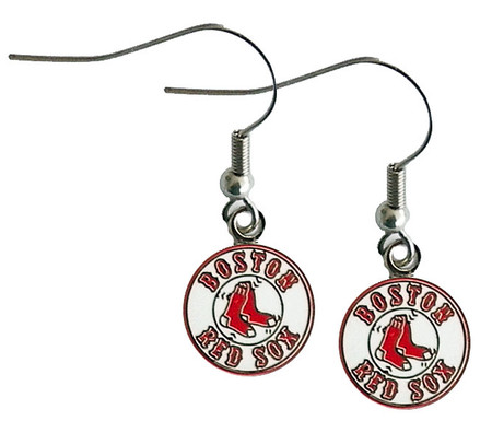 Boston Red Sox Logo Earrings