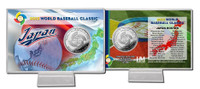 Japan 2013 World Baseball Classic Silver Coin Card