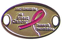 Breast Cancer Research Foundation Medallion - Pink Ribbon