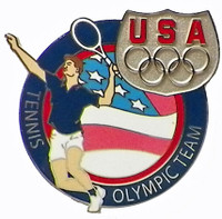 USA Tennis Olympic Team Pin