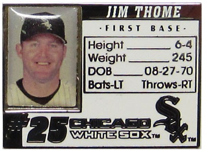 Jim Thome Photo ID Pin