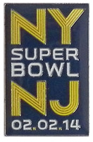 Super Bowl XLVIII (48) NY / NJ Pin