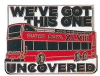 Super Bowl XLVIII Double Bus Pin