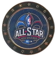 2014 NBA All Star Game Circle Logo Pin