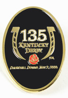 Kentucky Derby 135 Logo Pin