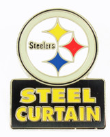 Pittsburgh Steelers Steel Curtain Pin