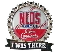 St. Louis Cardinals 2014 NLDS "I Was There" Pin