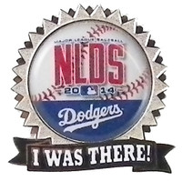 Los Angeles Dodgers 2014 NLDS "I Was There" Pin