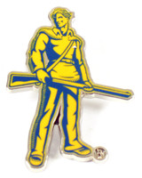 West Virginia Mountaineers Mascot Pin