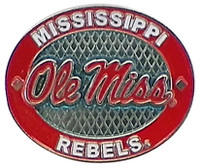 Mississippi Rebels Oval Pin