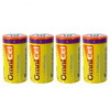 OmniCel C Size 3.6V Lithium Battery w/Standard Contacts - Pack of 2 Free Shipping
