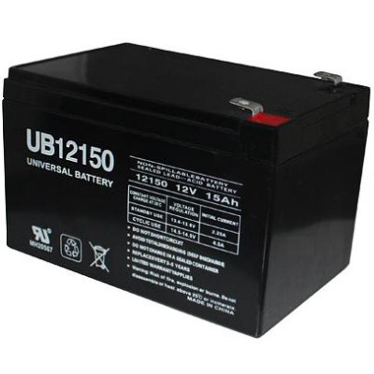BBW SLA 15AH 12 Volt Battery