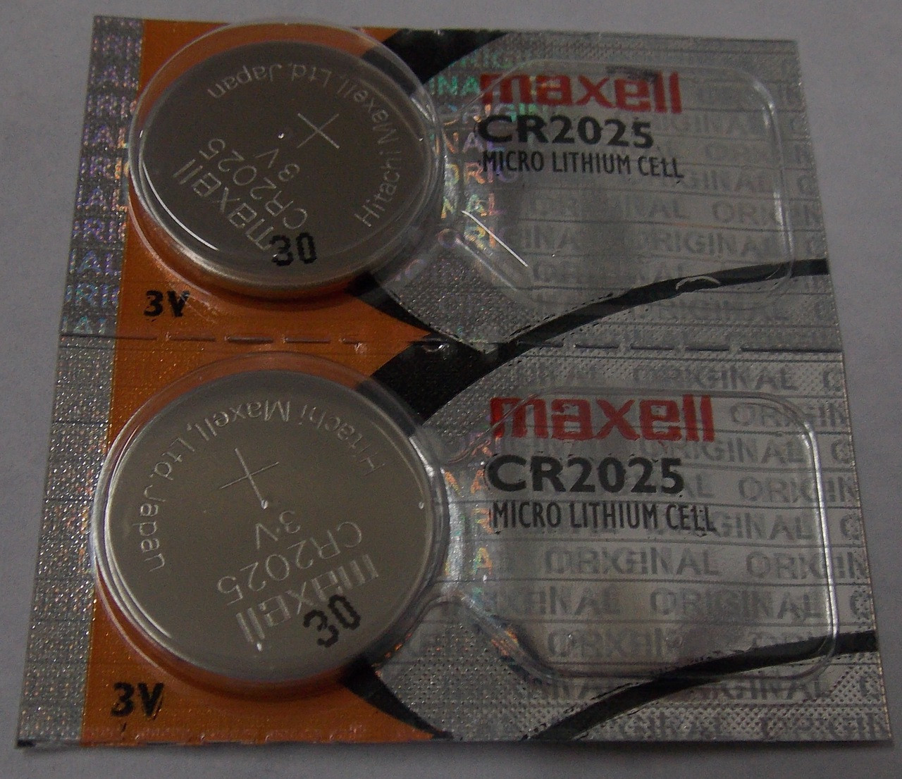Maxell CR1620 3V Lithium Coin Battery 5 Pack - FREE SHIPPING! - Brooklyn  Battery Works
