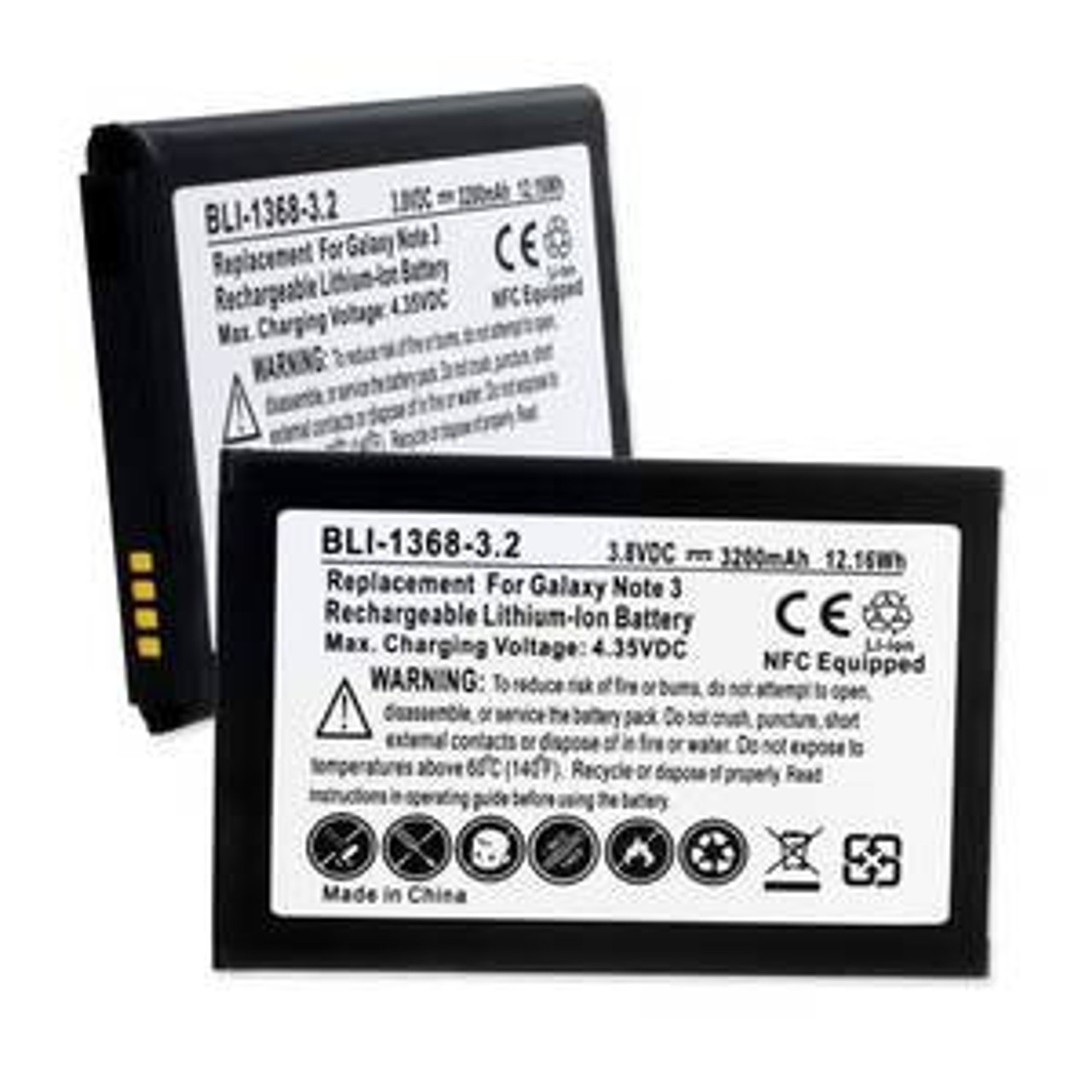 BBW SAMSUNG GALAXY NOTE 3 N9000 3.8V 3.2Ah LI-ION NFC BATTERY FREE SHIPPING