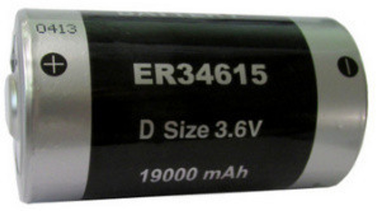 Titus D Size 3.6V ER34615 Lithium Battery - 2 Pack Free Shipping