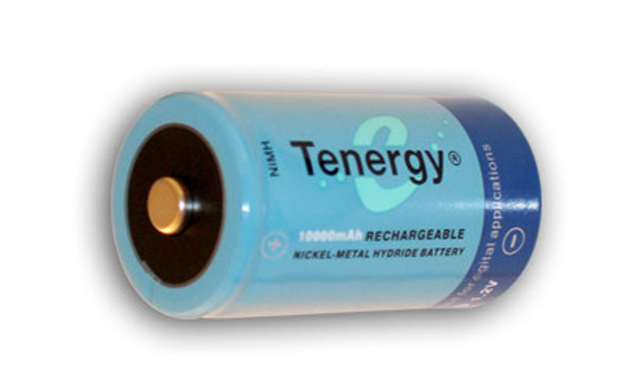 Tenergy D 10,000mAh NiMH Rechargeable Battery - Tenergy
