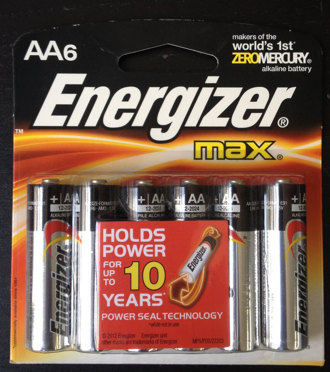 Energizer Piles LR06/AA Max+Power - Les 8 piles E300112400
