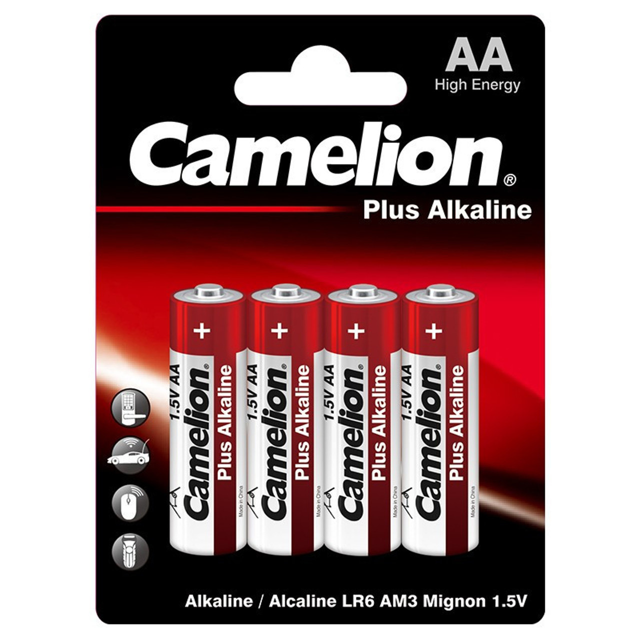 Pile Alcaline AA/Mignon Premium 1.5V LR06 (4 pièces)