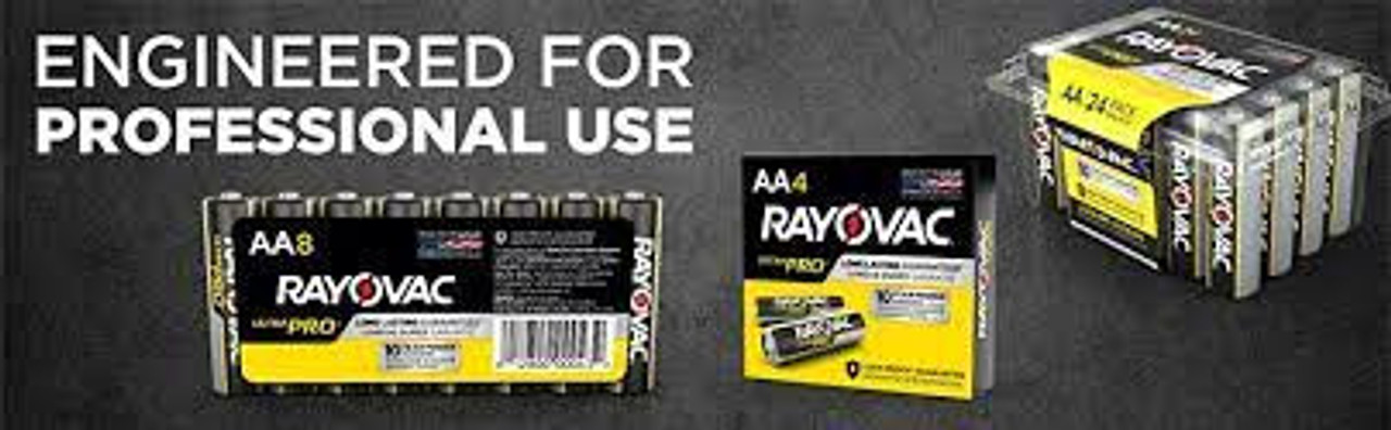  Rayovac  UltraPro Alkaline  AA - 144 Pack + FREE SHIPPING! 