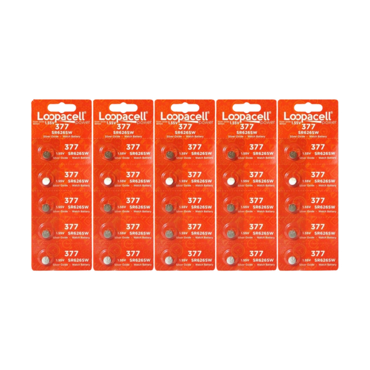 BBW 377/376 - SR626 Silver Oxide Button Battery 1.55V - 25 Pack + FREE ...