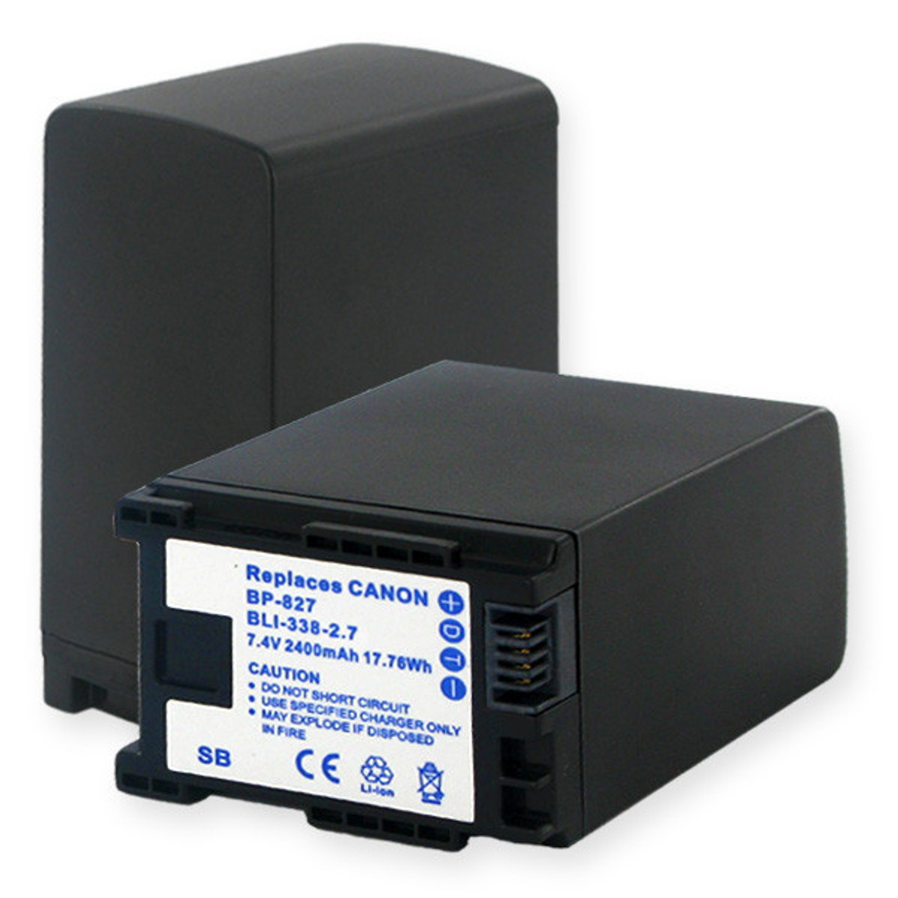 CANON BP-827 7.4V 2400MAH Video Battery