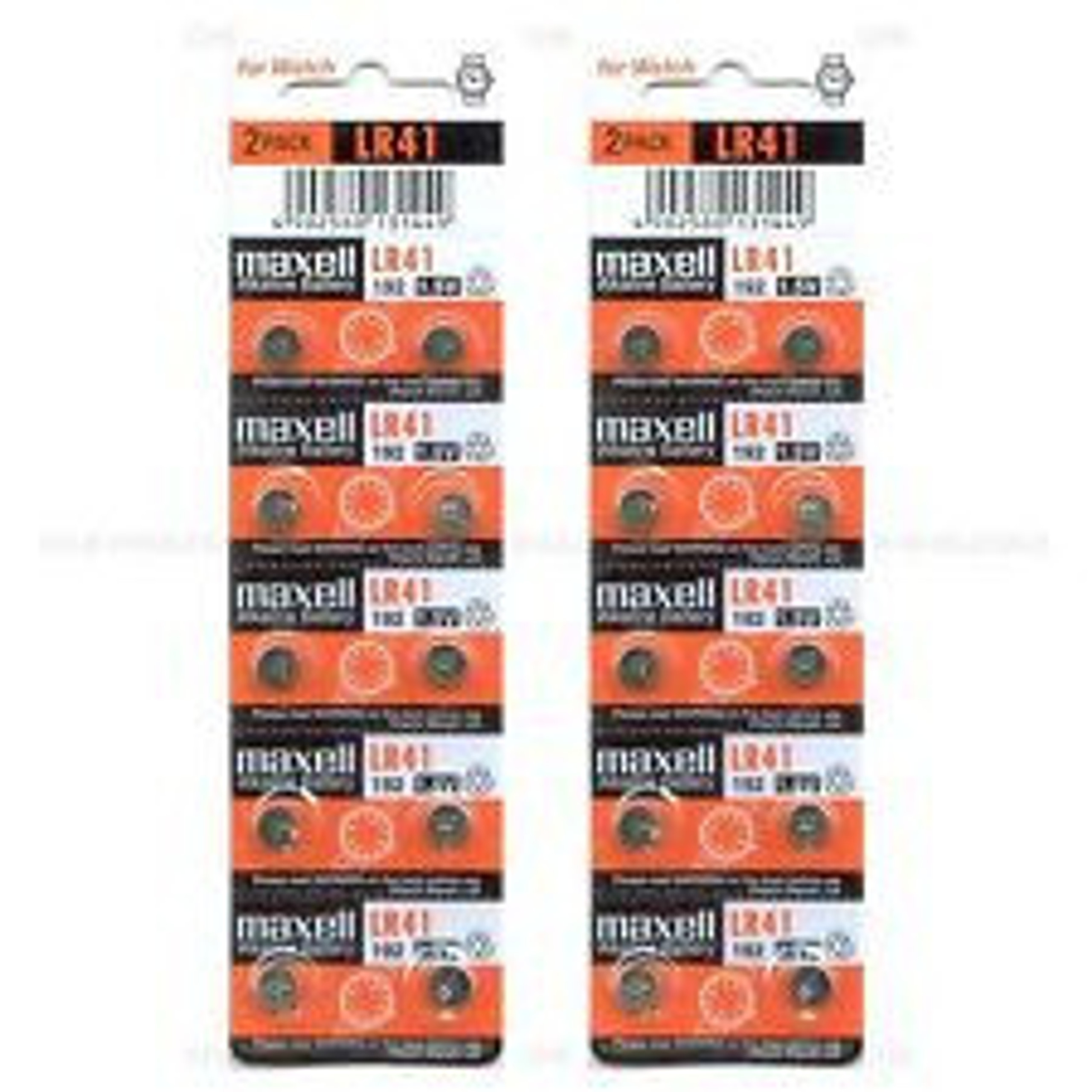 maxell lr41 battery