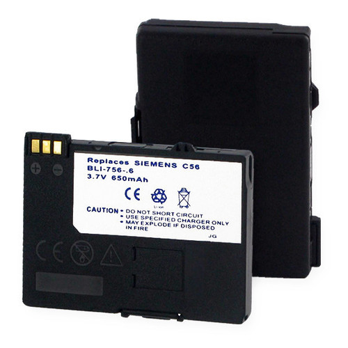 SIEMENS 56 SERIES L-ION 650mAh Cellular Battery