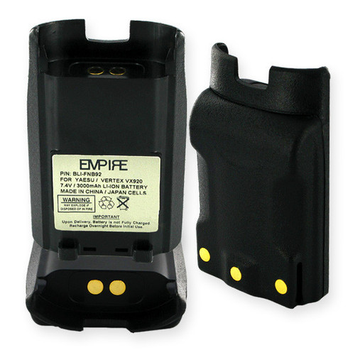 BBW YAESU and VERTEX VX820 LI-ION 3.0Ah Two-way Battery