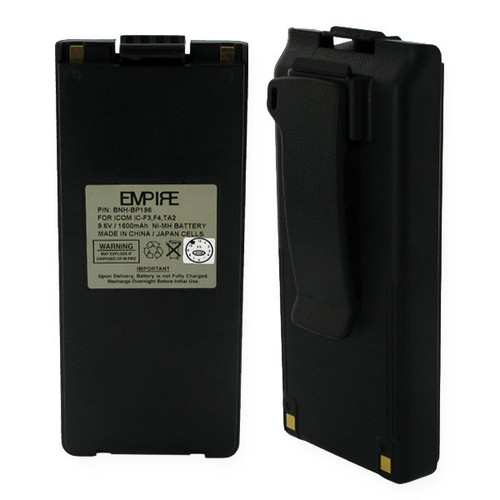 BBW ICOM BP196 NiMH 1600mAh Two-way Battery