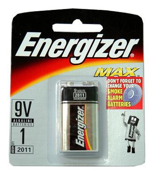 Energizer Max 9V - 60 Case Pack 60 Packages of 1 Pack Retail FREE SHIPPING