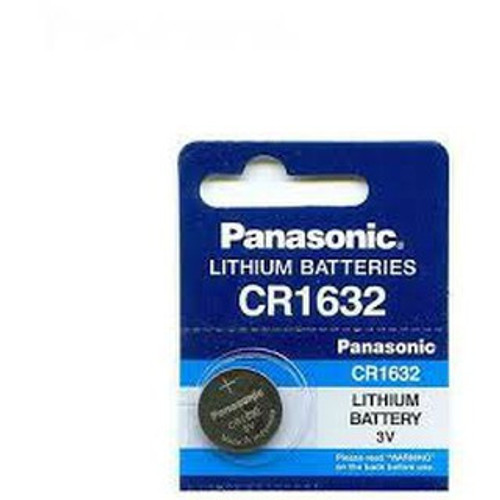 Panasonic CR1632 3V Lithium Coin Battery - 100 Pack FREE SHIPPING