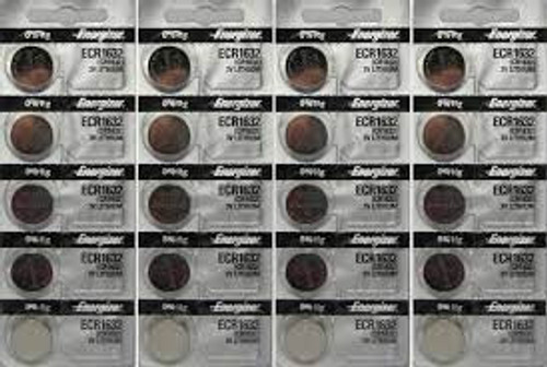  Energizer CR1620 3V Lithium Coin Battery - 20 Pack + FREE SHIPPING! 