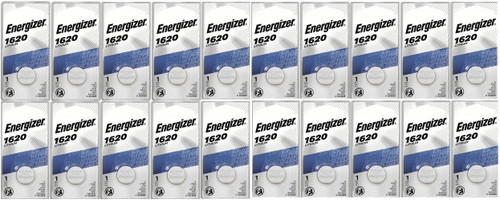  Energizer CR1620 3V Lithium Coin Battery - 20 Pack + FREE SHIPPING! 