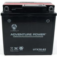 YB7-A 12 Volt 8 Amp Hrs Conventional Power Sport Battery