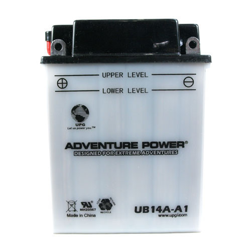 YB14A-A1 12 Volt 14 Amp Hrs Conventional Power Sport Battery