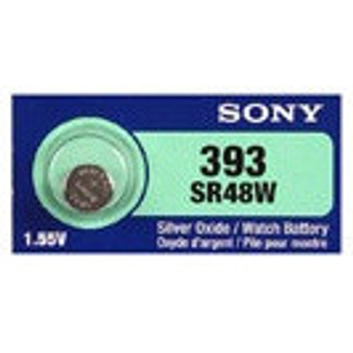 Sony Murata 309/393 - SR48 Silver Oxide Button Battery 1.55V - 50 Pack FREE SHIPPING
