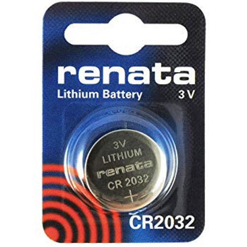 Renata CR2032 3V Lithium Coin Battery - 100 Pack FREE SHIPPING