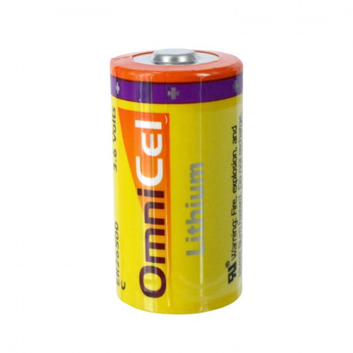 OmniCel C Size 3.6V Lithium Battery w/Standard Contacts