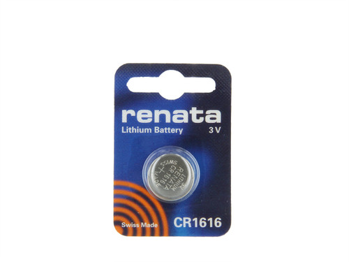 Renata CR1616 3V Lithium Coin Battery 5 Pack FREE SHIPPING